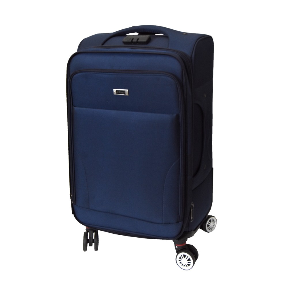 Travel suitcase, Diplomat, 37 x 28 x 15 cm, blue color | Meg