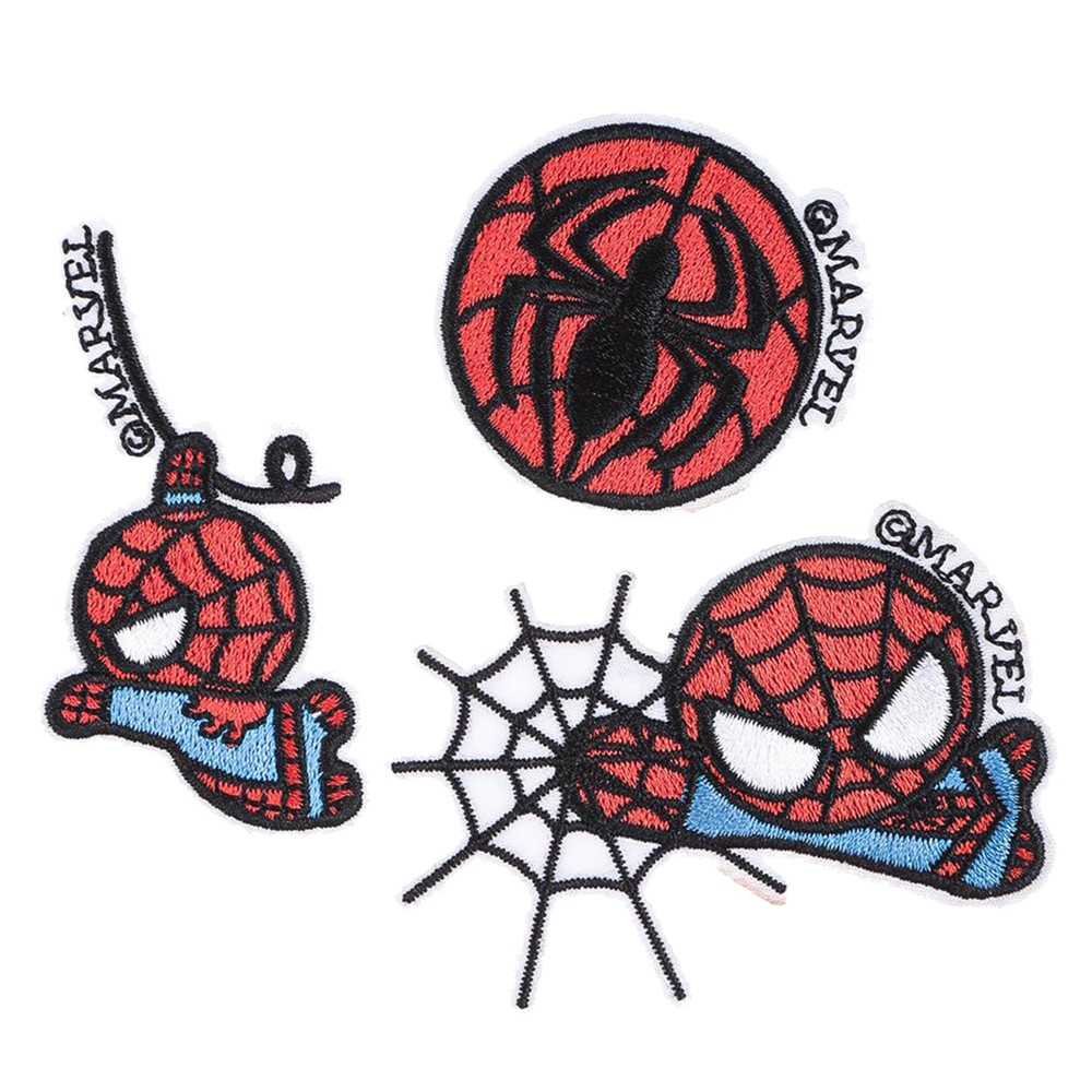 Badge pin with Spiderman print, Marvel, Miniso, polyester, 1