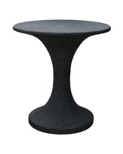 Tavolinë, akrilik, antrasit, 63x63xH67 cm
