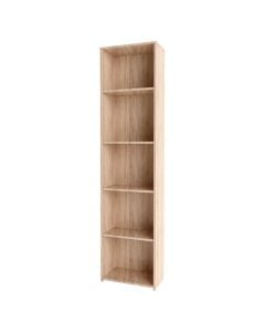 Bookcase, melamine, sonoma, 45x25xH183 cm