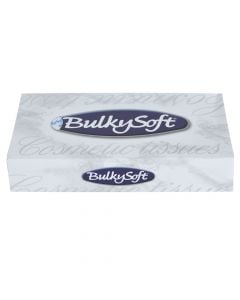 Cosmetic paper, "BulkySoft", 21x21 cm, 100 % cellulose, white