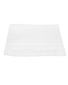 Guest towel, 100% cotton, white, 600 gr/m², 30x50 cm