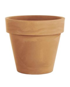 Flower pot round, Standard One, plastic, bronze, Ø120xH108 cm