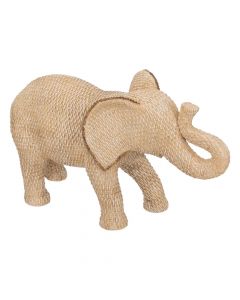 Objekt dekorues,  Kyra Elephant,  polirezinë,  bezhë,  51x23.3xH30.2 cm
