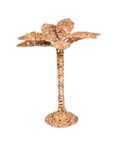 Objekt dekorues,  Palm,  metal/hyacinth,  natyrale,  36x35.5xH42 cm