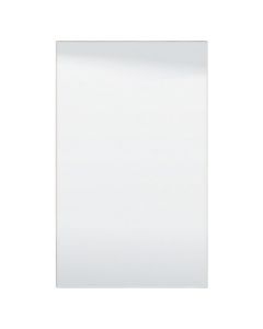 Pasqyrë , Landes, melaminë/xham, e bardhë, 51x2xH83 cm