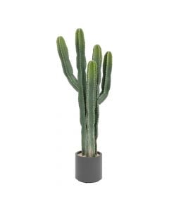 Pemë artificiale, Cactus, plastike, jeshile/e zezë, 44x30xH117 cm