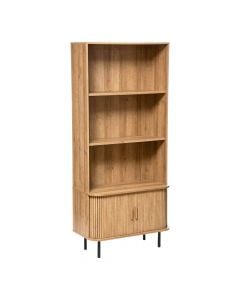 Raft librash, Colva, mdf, kafe, 80x40xH179.5 cm