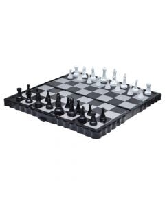 Chess/chckers/backgammon, QX, magnetic, 20x20 cm, plastic