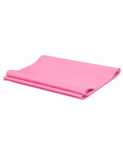 Llastik per ushtime yoga dhe palester, 145 x 12 cm, roze