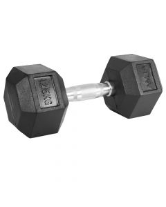 Rubber dumbbell, Amila, weight 12.5 kg