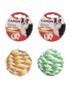 Loder edukative per qen ne forme topi, Camon, Twisted cotton ball, 10 cm