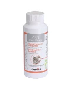 Dry shampoo for cats, Camon, 150 g, application without water