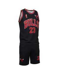 Uniforme basketbolli per te rritur, 4U Sports, Chicago Bulls, Jordan, masa XS, kostumi 2