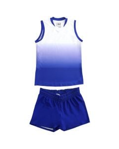 Uniforme volejbolli per meshkuj, 4U Sports, S, e bardhe me blu