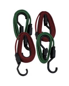 Llastiqe Bagazhi Petex (Bungee/ J-Hooks/ Flat) 4Cp