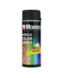 Boje sprai, Morris, Matt Deep Black, RAL 9005, 400 ml