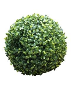 Top dekorues me gjethe artificiale, Giardino Verde, D25 cm, 230 g, 198 gjethe