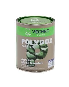 Stone varnish, Vechro, Polydox, 0.75L, transparent, 13-15 m²/lt, 1 hour drying