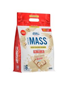 Suplement per rritje mase, Applied Nutrition, 6 kg, White Choco Bueno, proteine 22.9g/100g, 382kcal/100g