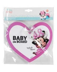 Tabele Baby on board, Minnie Mouse, 1 cope