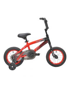 Children's bicycle, 12", Kent Power Grid, 1-speed transmission, with disc brakes, red and black color