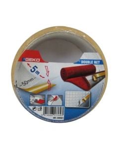 Adhesive on 2 sides, Geko, 50 mm x 5 m