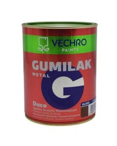 Paint for metal, Vechro Gumilak, 750ml, brown 613, 14-16 m²/lt, 2-3 hours drying time