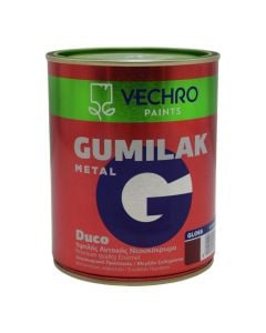 Bojë për metal, Vechro Gumilak, 750ml, e kuqerremtë 617, 14-16 m²/lt, 2-3 orë tharje