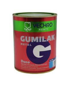 Paint for metal, Vechro Gumilak, 750ml, blue 640, 14-16 m²/lt, 2-3 hours drying time