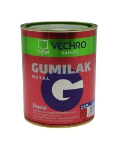 Bojë për metal, Vechro Gumilak, 750ml, e kuqe 651, 14-16 m²/lt, 2-3 orë tharje