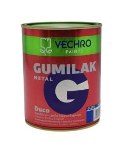 Paint for metal, Vechro Gumilak, 750ml, blue 657, 14-16 m²/lt, 2-3 hours drying time