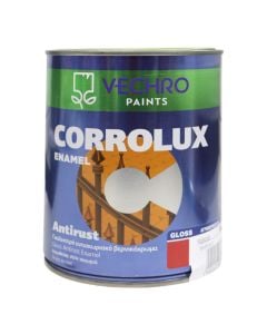 Anti-rust paint, Corrolux Enamel, 750ml, red color 618, 15-17 m²/lt, 1-3 hours drying time