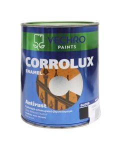 Anti-rust paint, Corrolux Enamel, 750ml, black color 307, 15-17 m²/lt, 1-3 hours drying time