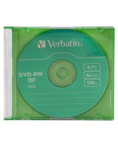 DVD-RW 4x VERBATIM, 4.7GB, SC color