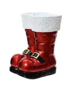 Decorative object, Santa Boots, magnesium, L21.7 x W24.4 x H30.9 cm