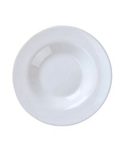 Tas supe Restaurant, porcelan, e bardhë, Dia. 16 x H 3.7 cm