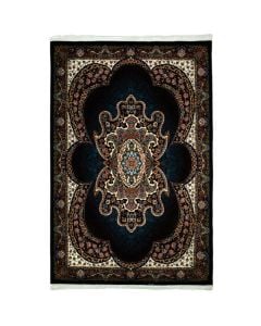 Persian carpet, acrylic/cotton/polyester, black, 200x300 cm