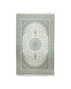 Persian carpet, acrylic/cotton/polyester, cream, 150x225 cm