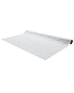 Tablecloth, PVC, beige, 140 cm