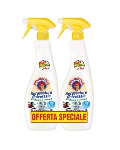 Detergjente pastrimi, Chanteclair, sgrasatore, universale, limon, 2x600 ml, 1 pako