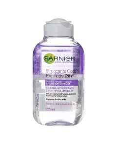 Uje mishelar pastrues per syte, Garnier Remover, Eye Make-up Express, 2in1, 125ml