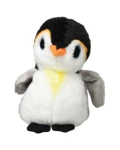 Lodër pellushi për fëmijë, TY, Pongo Penguin, poliestër sintetike, 15 cm, mikse, 1 copë