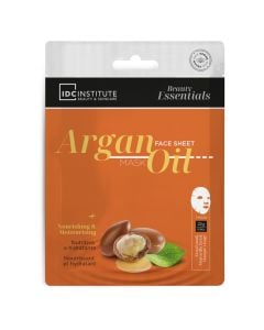 Face mask, IDC, Argan oil, nourishing and moisturizing, 22 gr, 1 piece