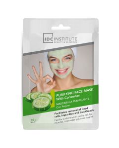 Maske per fytyren, IDC, Cucumber, pastrues, 15 gr, 1 cope