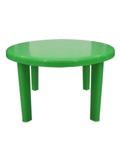 Tavoline per femije, Mini Roma, jeshile, 89x89x50 cm, polipropilen, 1 cope