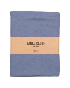 Mbulese tavoline, Mica, pambuk, blu, 140x250 cm, 1 cope