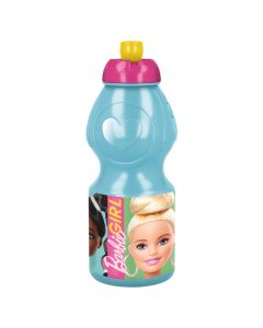 Shishe per femije, Barbie, plastike, 380 ml, bojeqiell, 1 cope