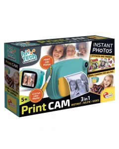 Print cam, hi-Tech, 3 në 1, 180 foto, +5 vjec, 1 copë