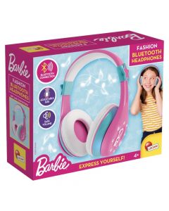 Kufje me bluetooth për fëmijë, Barbie, rozë, 1 copë